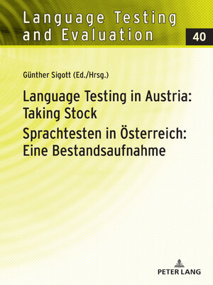 cover image of Language Testing in Austria